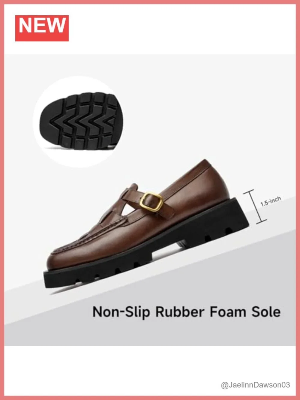 Women's Genuine Leather Platform Loafers - Hand Woven Chunky Slip On Dress Shoes